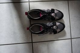Geox Sneaker schwarz grau Schnellschnürer , Grösse 41