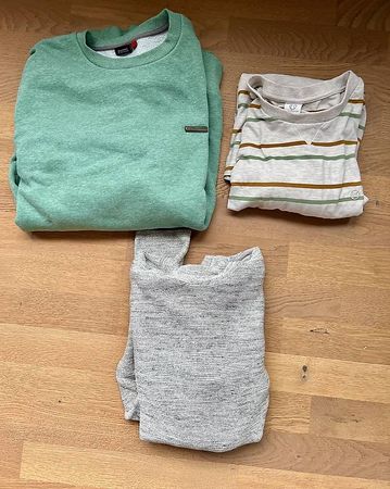 3 Herren Pullis / Longsleeves L-XL  Ragwear, Esprit u.a.