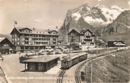 Grindelwald (BE) Kleine Scheidegg Bahn Wetterhorn