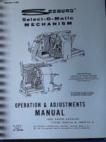 Seeburg Select-O-Matic Mechanism Manual - neu
