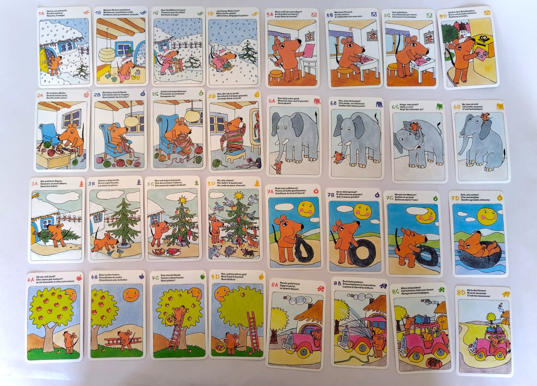 Jeux: Quartett - Die Sendung mit der Maus / 32 Karten ab Fr. 4.- – D'occasion à Bellach par JingleJerry 3