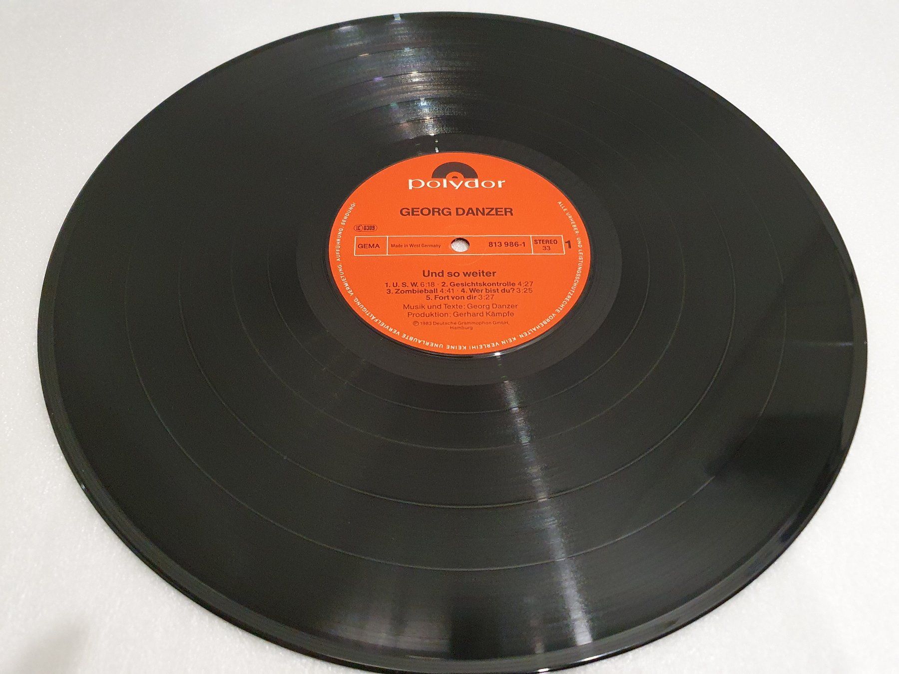 Dischi in vinile: Georg Danzer – Und So Weiter – Usato da Uster venduto da Vinyl-Leidenschaft 2