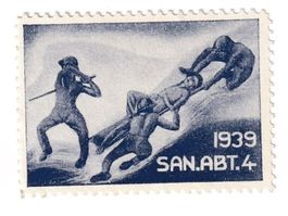 Soldaten Briefmarke