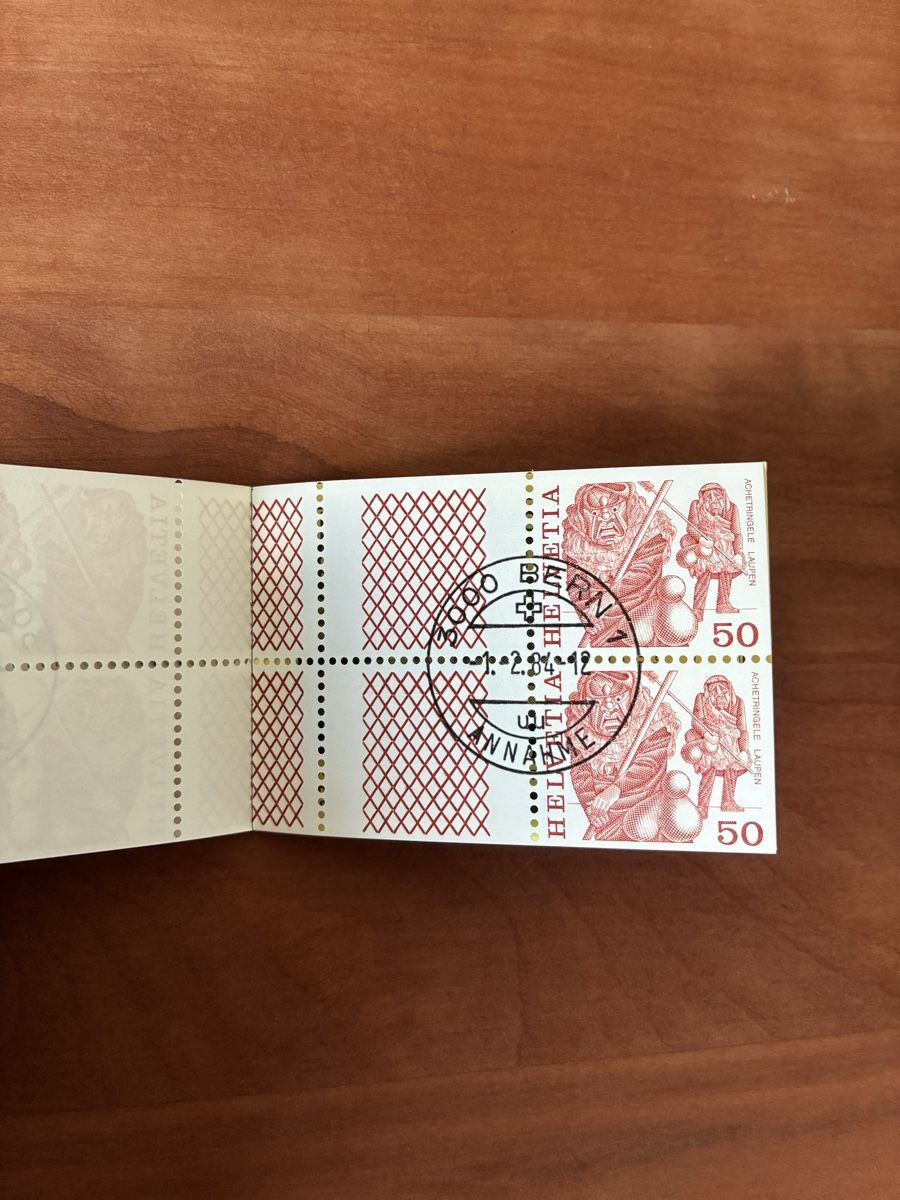 Alle Briefmarken: Markenheft „Freimarken 1984“ FDC gestempelt – Neu (gemäss Beschreibung) aus Basel von luginbhl1431 5