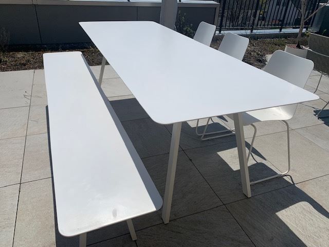 Misurare: VITEO Slim Esstisch Corian – Usato da St. Gallen venduto da MSMoebelhandel