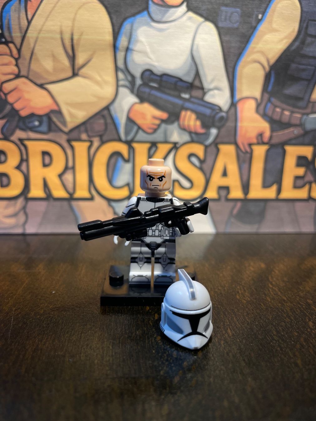 Star Wars Statuette: Star Wars Clone Trooper Phase 1 Figur Lego-Komp. – Nuovo (secondo la descrizione) da Zufikon venduto da BrickSales 2