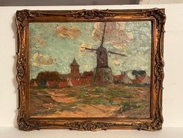 Alphonse van Beurden II HST  "Village au moulin"
