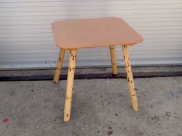 Tisch Bambus Design 50er Balkon Vintage Mid Century