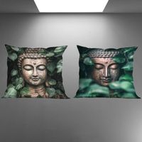 🌸🙏 Buddha Kissenbezüge mit Lotus 🌟