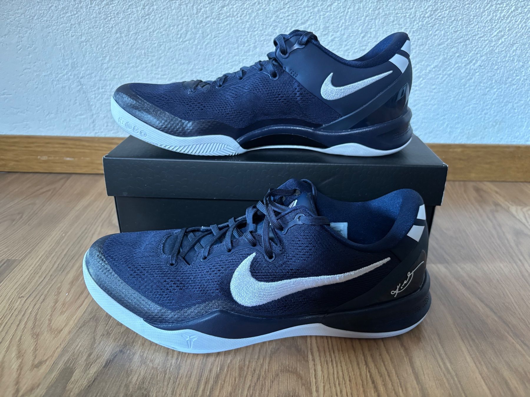 Nike Scarpe da uomo: Nike Kobe 8 Protro Navy Blue Grösse 46 – Usato da Basel venduto da Smash050 3