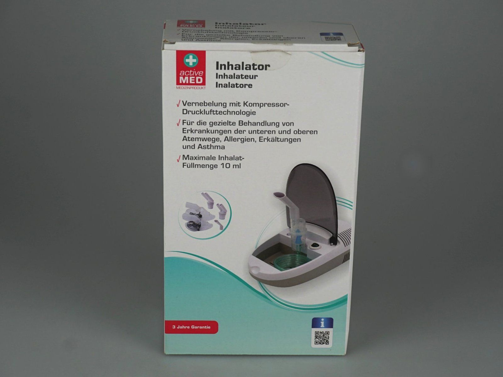 Attrezzature mediche: Active MED Inhalator (Inhaliergerät) – Nuovo (secondo la descrizione) da Rüti ZH venduto da Restwert_Rueti_ZH 4