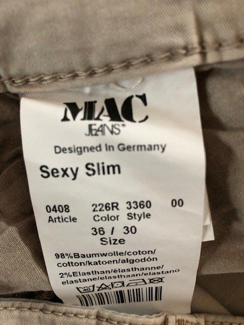 Jeans: MAC Jeans, Summer Cotton, W36, L30 – Nuovo (secondo la descrizione) da Berg am Irchel venduto da EsHiWa 2