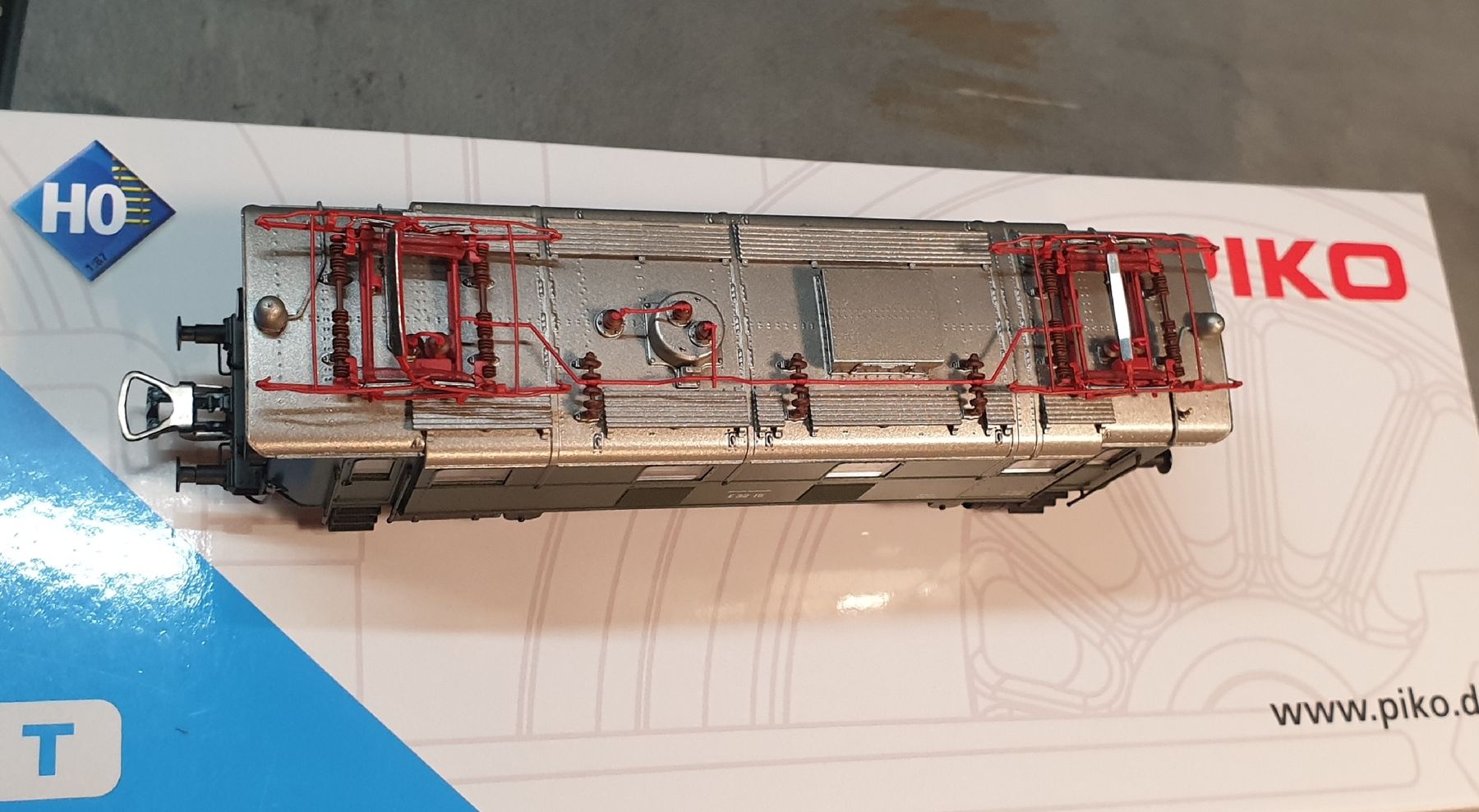 Piko Modellini di ferrovie: Piko E32 DB Elektrolok, H0, DC mit Sound! – Nuovo (secondo la descrizione) da Innerberg venduto da Kusi1310 4