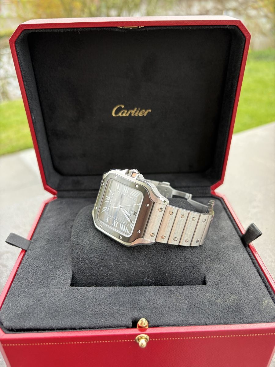 Cartier Orologi: Cartier Santos Large WSSA0037 – Nuovo (secondo la descrizione) da Meggen venduto da Alexander2023 2
