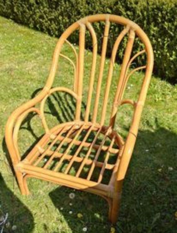 Bambusstuhl bambus stuhl sessel garten boho bohemian Kaufen auf Ricardo
