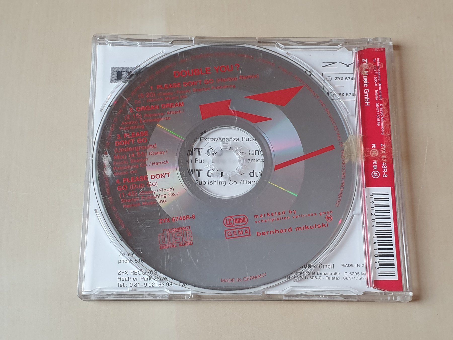 CD: Double You Please dont go Remix – Usato da Stansstad venduto da collectorsshop 1