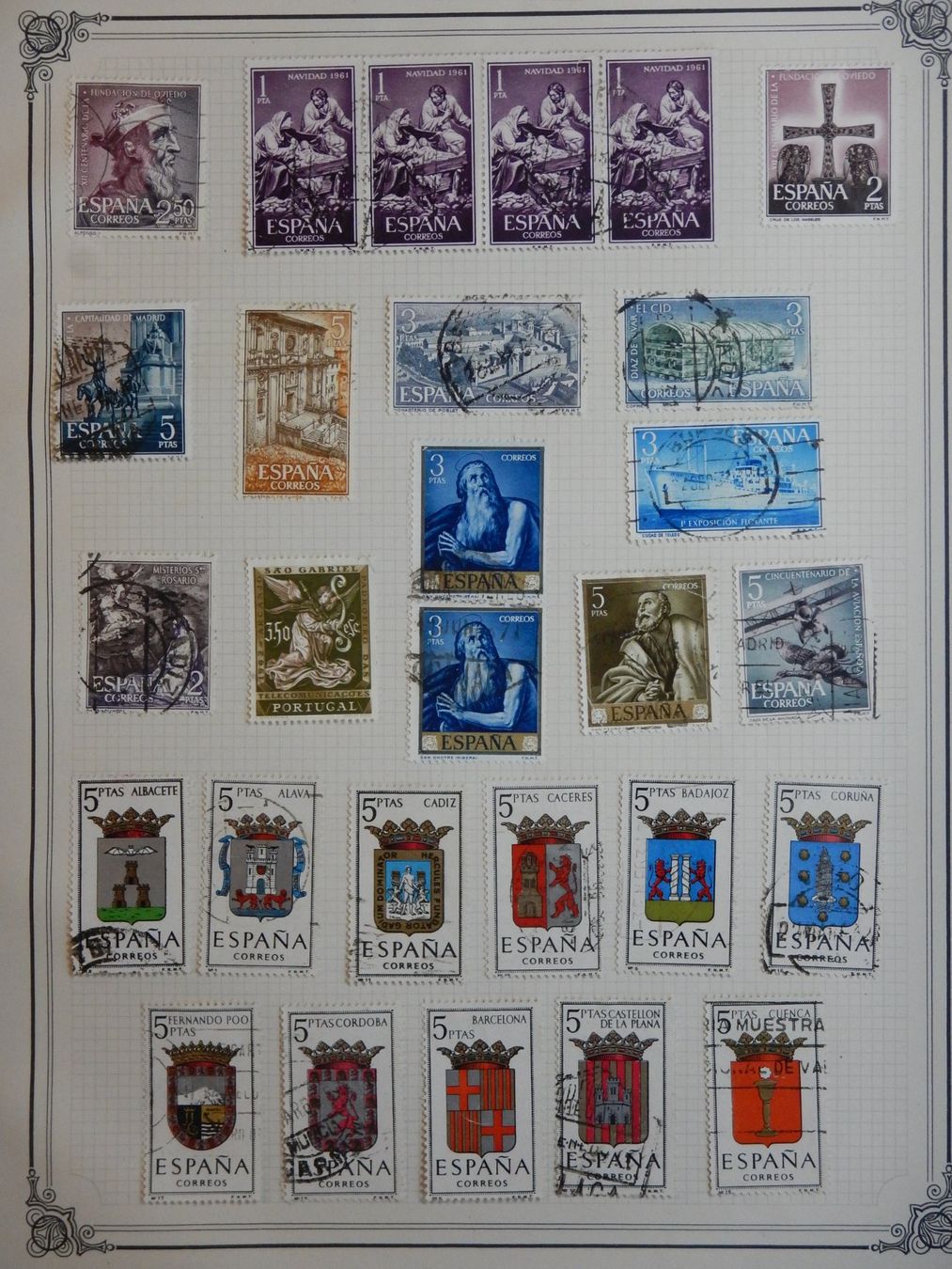 Alle Briefmarken: Spanien Sammlung ab Klassik – Gebraucht aus Zürich von Muehlekauf 6