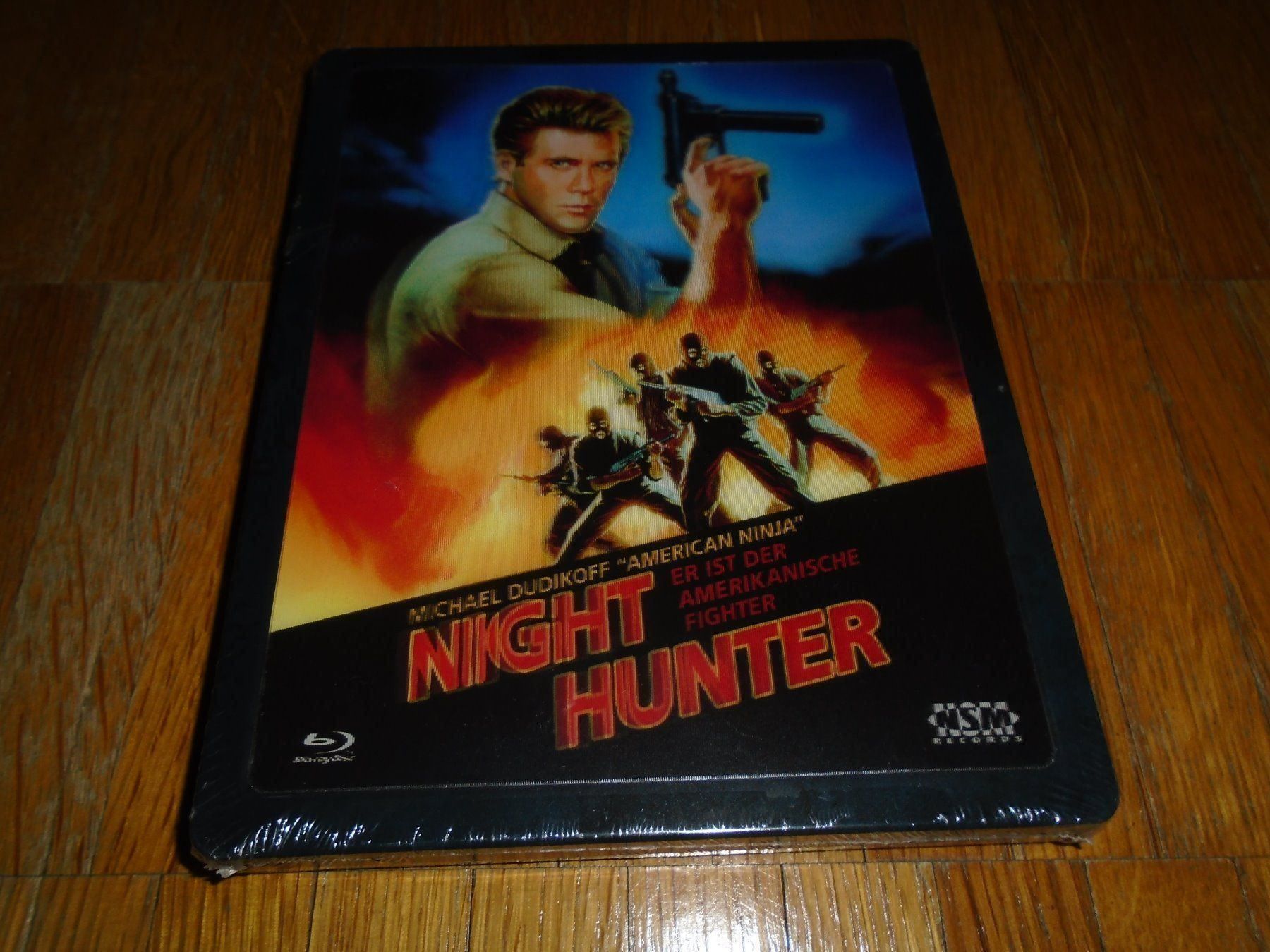 Alle DVDs: Night Hunter - Futurepak - BLU-RAY - 3D Lenticular - UNCUT – Neu und originalverpackt aus Basel von havsok