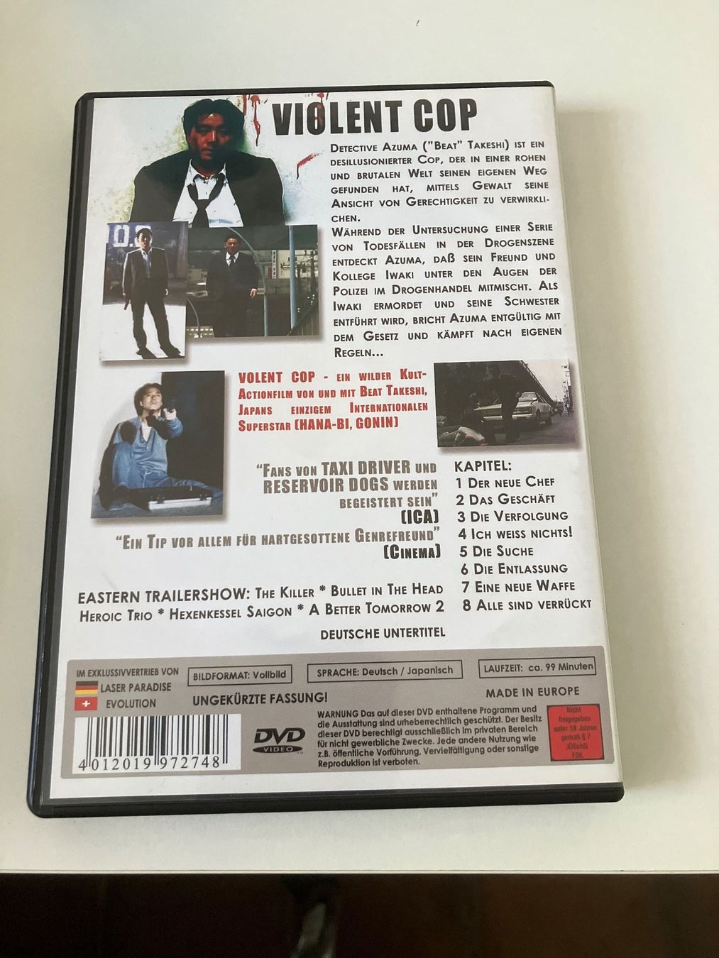 Tutti i DVDs: Violent Cop (OmU) Takeshi Kitano – Usato da Arbon venduto da HelFer01 1