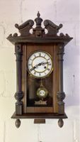 Antike Regulator Wanduhr, ca. 1880, Top Zustand!