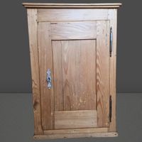 🪵Antik Nachttisch Weichholz Wandschrank Vintage 🌟Schränkli
