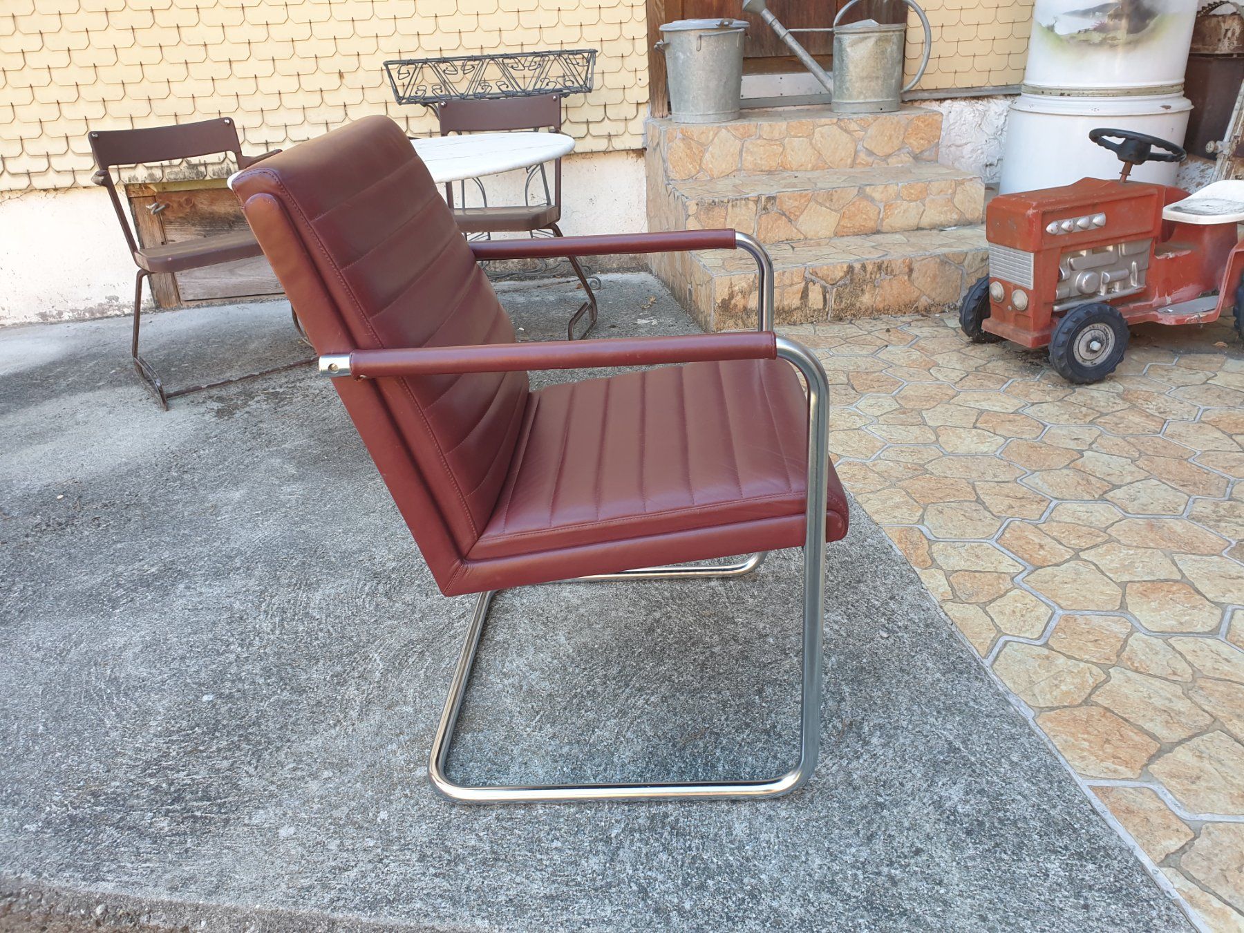 Poltrone: Freischwinger Sessel 70er Jahren – Usato da rebstein venduto da spacy73 3
