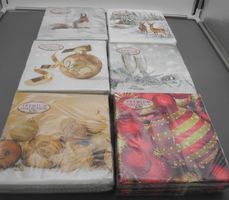 12 Pack Servietten Premium Collection Weihnachtsmotive