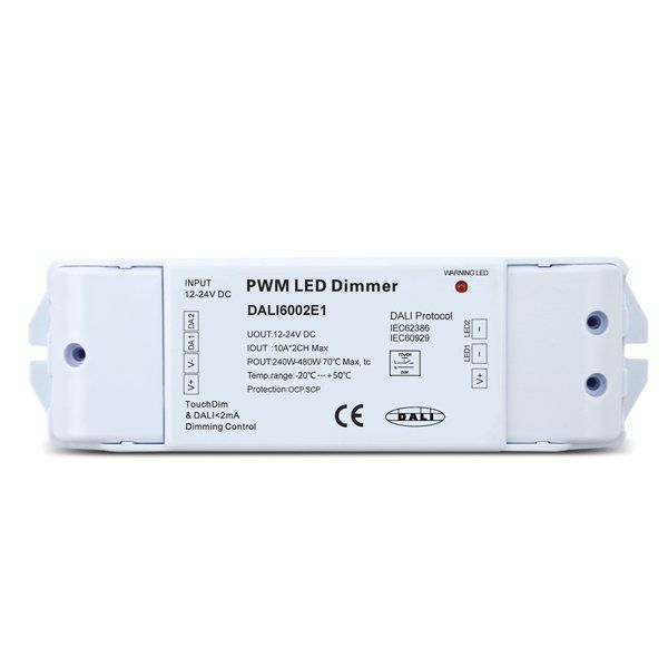 Konverter: DALI Decoder 12-24VDC 10A x 2 Kanäle – Neu und originalverpackt aus Amriswil von K8D