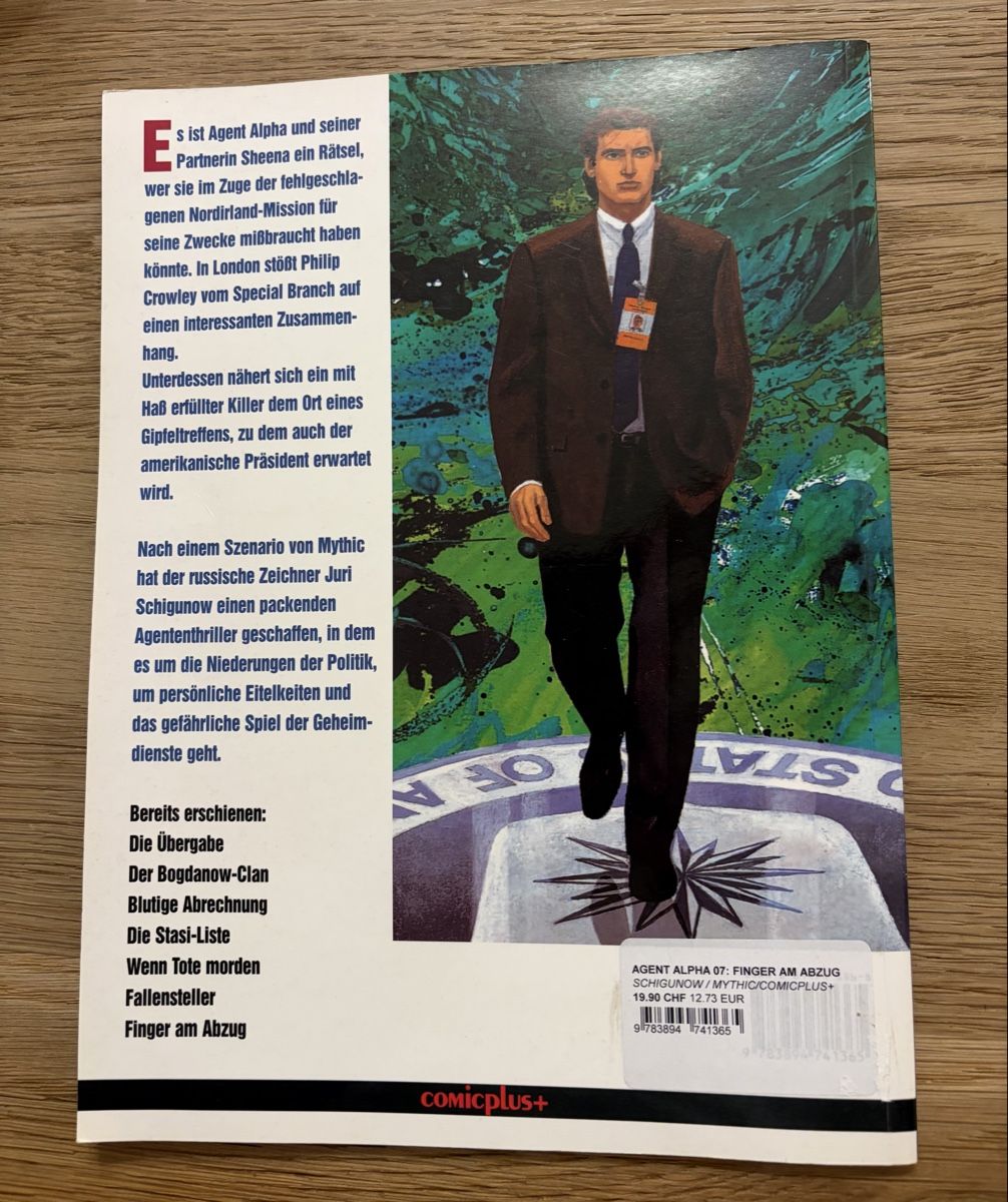 Fumetti: Agent Alpha, Band 7, Finger am Abzug – Usato da Bern venduto da dalmaxxi 1