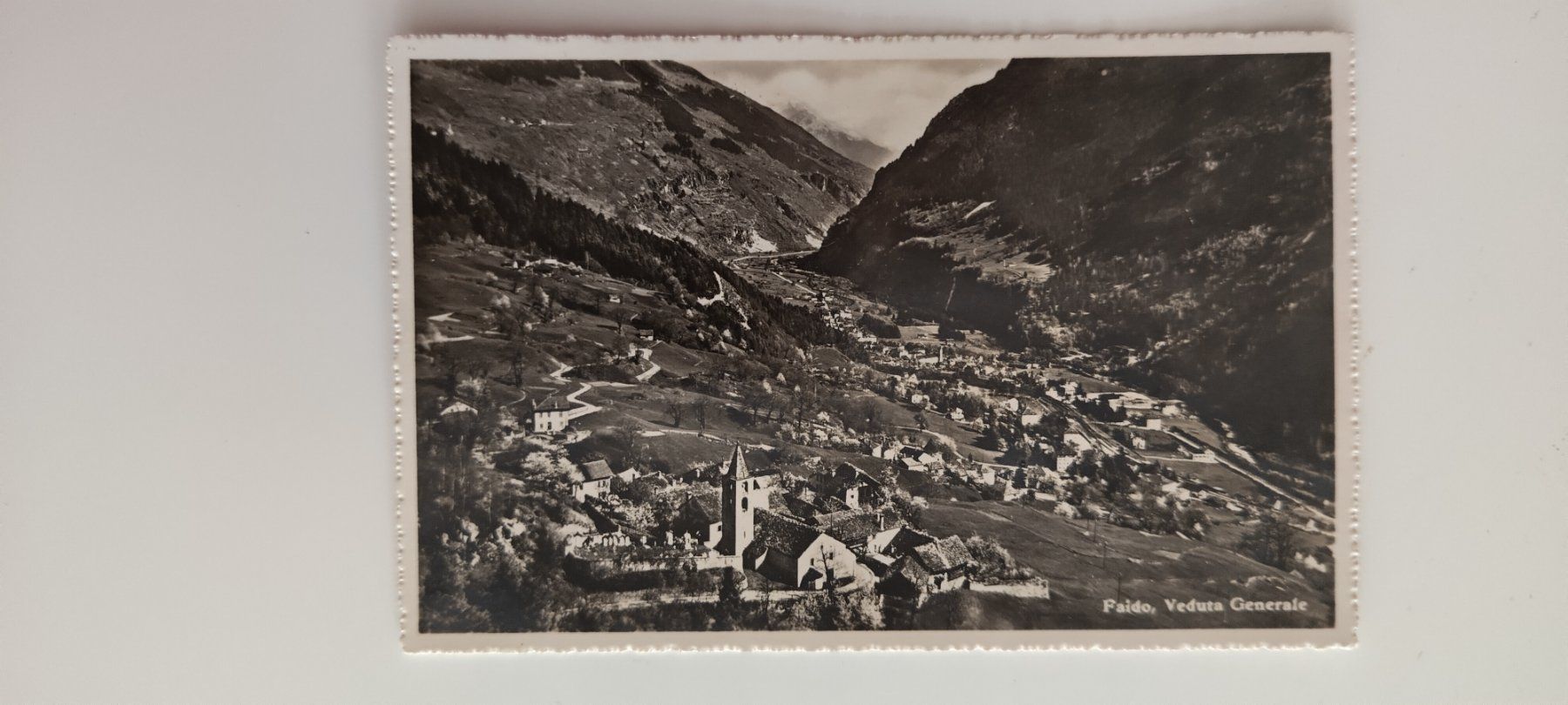 Cartoline postali: Faido Veduta dat. 1944 – Difettoso da Ohmstal venduto da Lebensfreude05