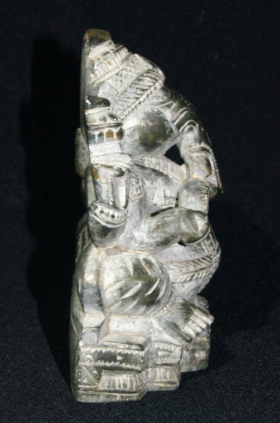 Sculture & Statue: Ganesha aus grauem Stein gemeisselt – Usato da Geroldswil venduto da ARTEFACTO 3
