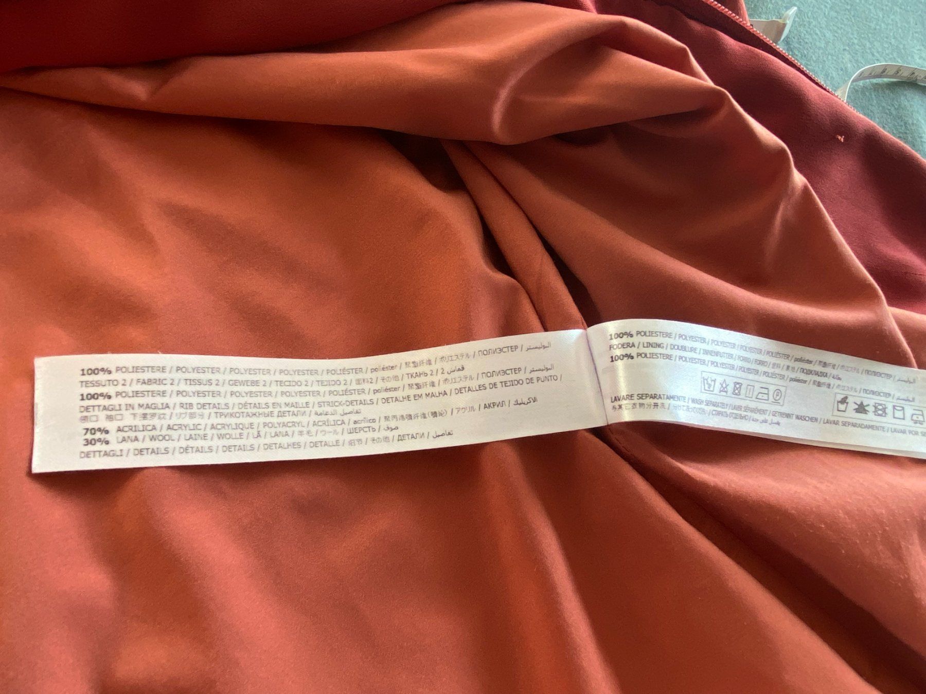 Twinset Jacken: Edel Trainer-JackeTWINSET, Gr. 44, rot/lachs, Gr. 44 – Gebraucht aus Gümligen von Primeselection 6