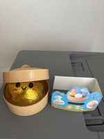 Squeezy Dumpling Spielzeug Gold Glitzer Neuwertig
