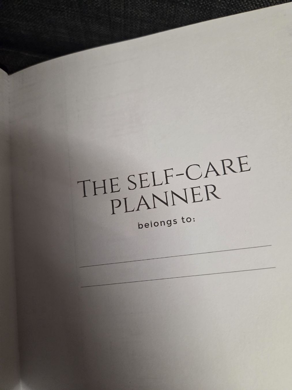 Bücher: ENGLISH Self care planer NEU – Neu und originalverpackt aus Subingen von DENDLE20 1