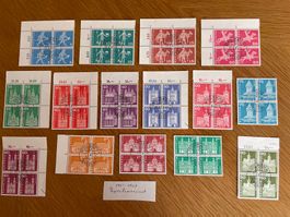 15 blocs papier luminescent 1963-67
