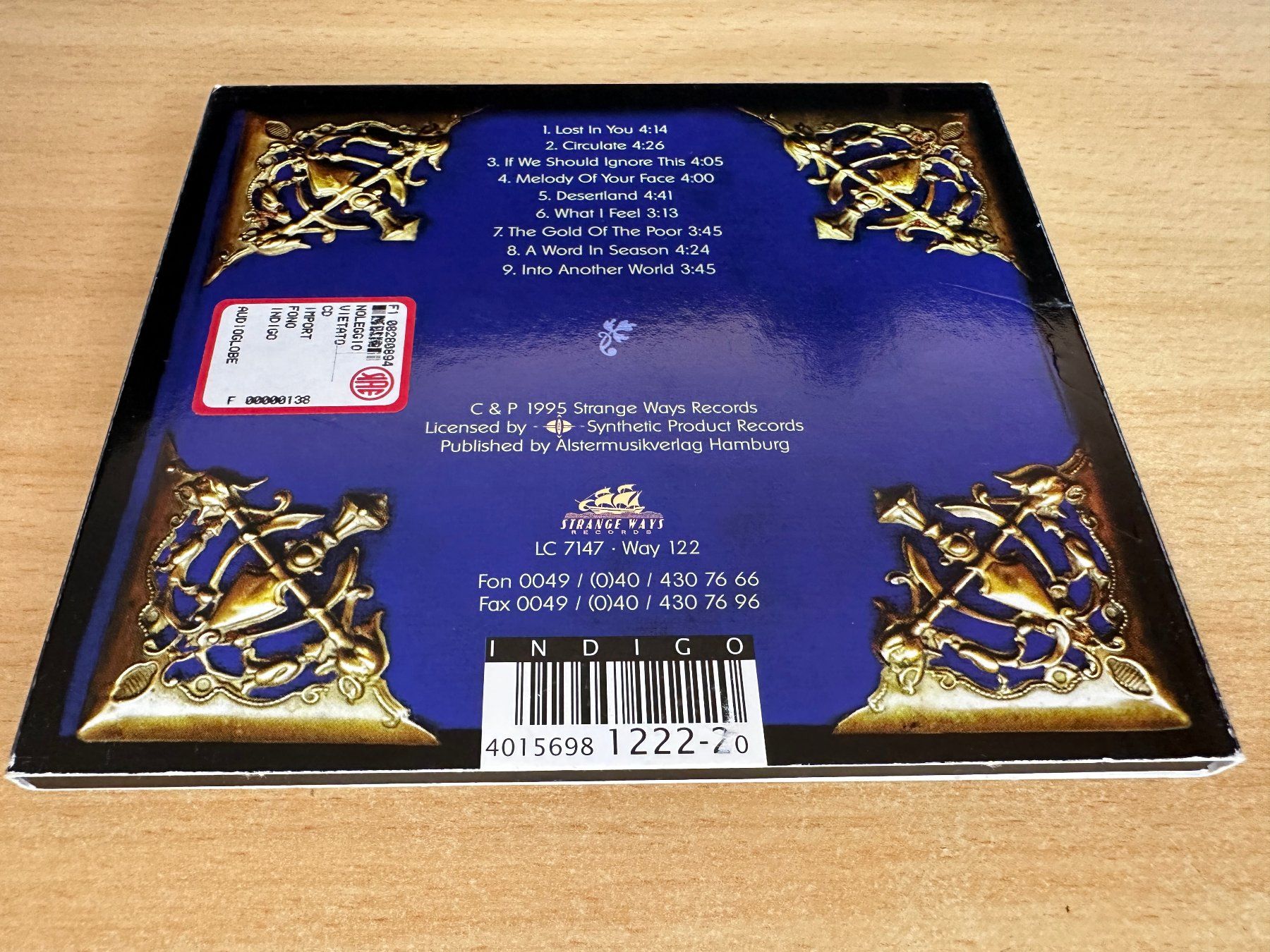 CD: De/Vision – Antiquity – Usato da Rikon im Tösstal venduto da Alpenmutz 1