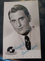 Rene Carol - handsignierte alte Karte