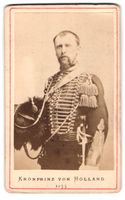 Fotografie Portrait Kronprinz Willem van