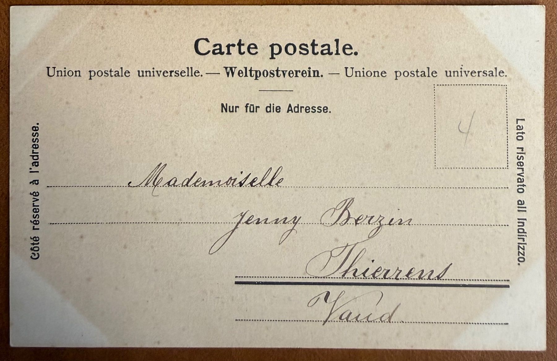 Cartoline postali: Lucens - Le Château vers 1900 – Usato da Lutry venduto da Ediego 1