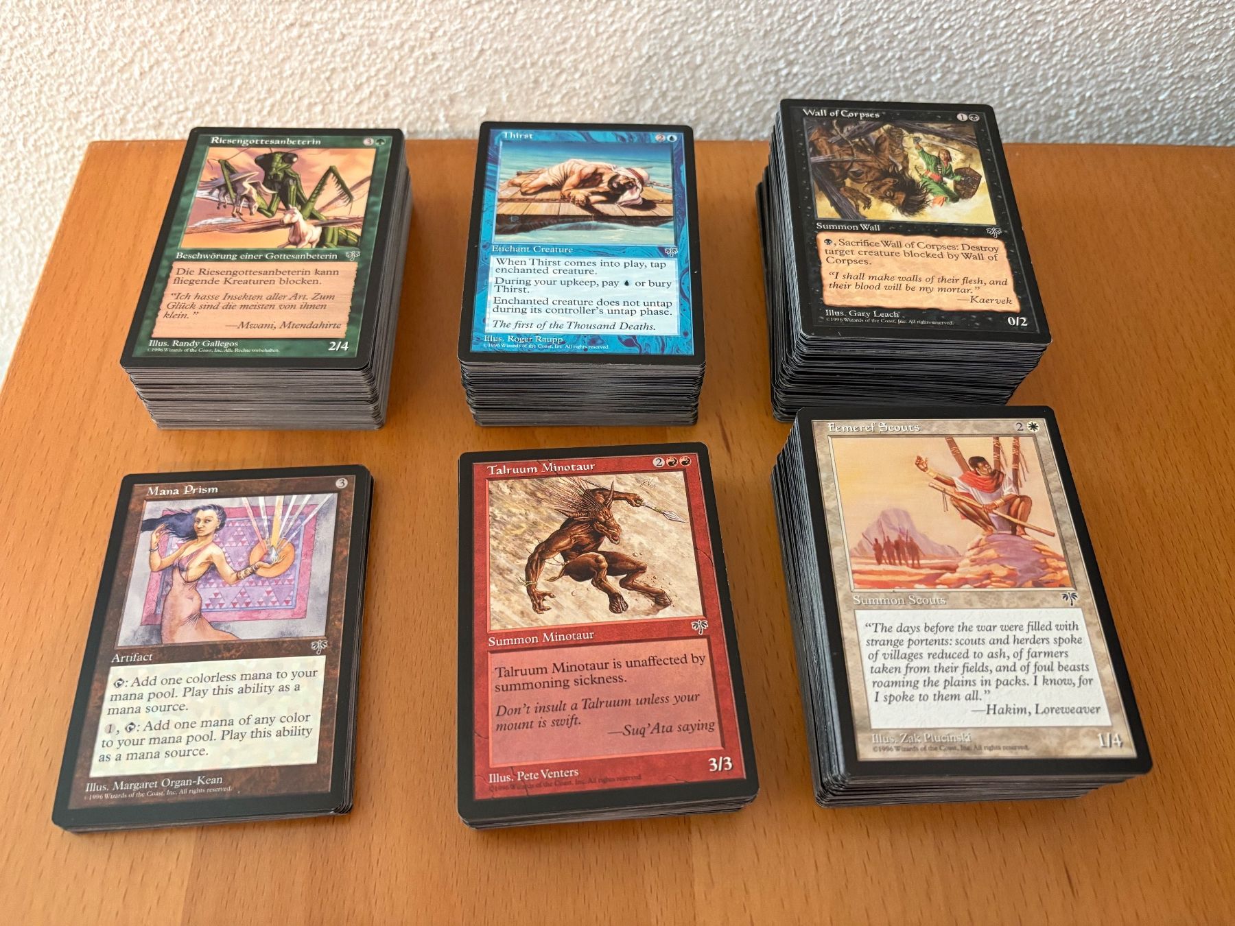 Magic The Gathering Carte collezionabili: Magic - MtG - Vintage Expansions - Mirage Cycle – Usato da Oberarth venduto da jan_w5b6