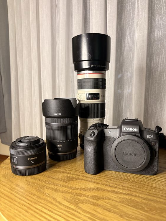 Canon EOS R Kamera-Set inkl. Objektiven & Zubehör (Gebraucht) in Aarau ...