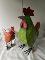 🐔 Hühner Deko Figuren, Handarbeit, für den Garten 🐔
