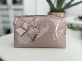 Ted Baker Kosmetiktasche Lack Rosa Schleife