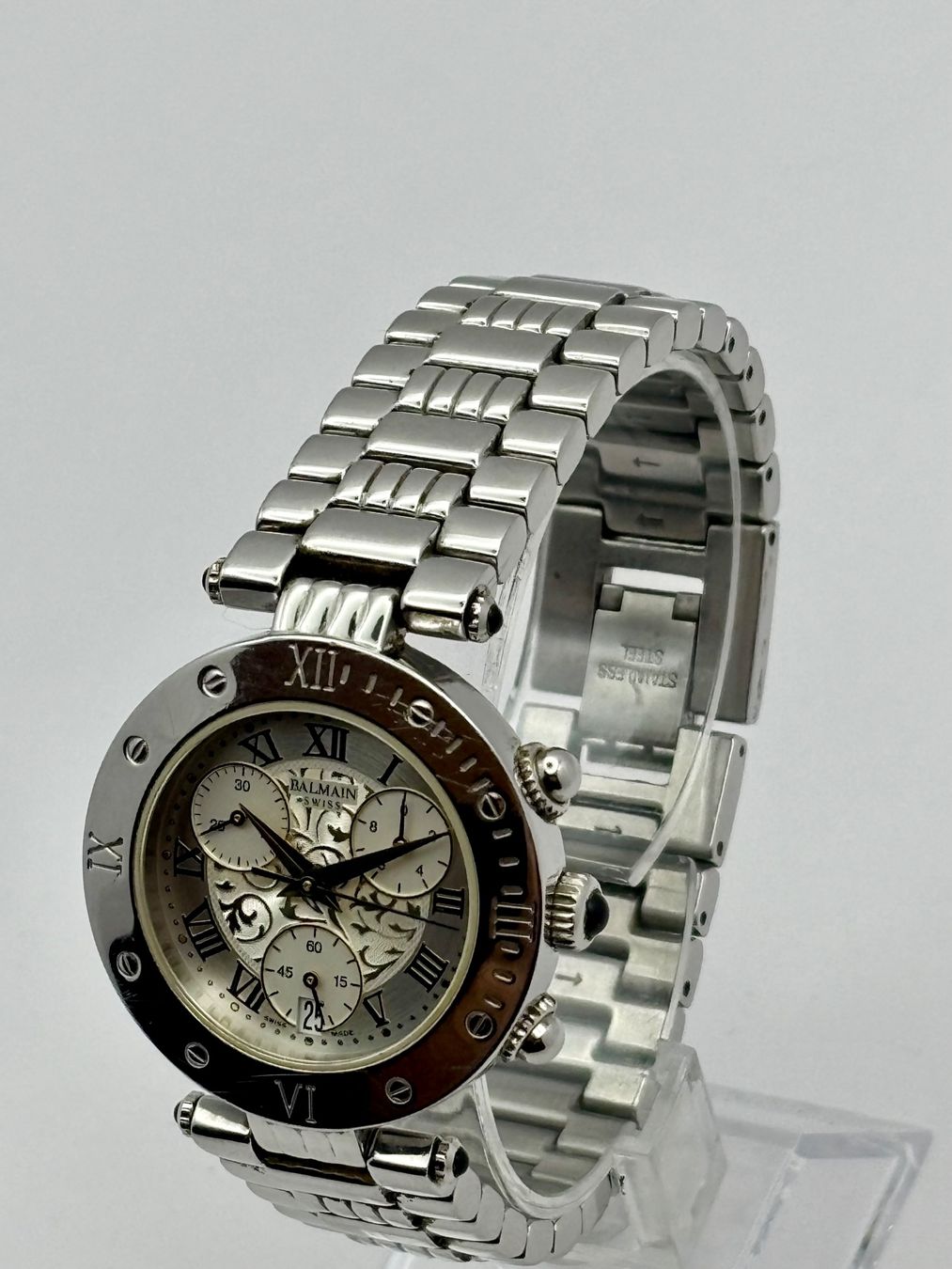 Balmain Orologi: BALMAIN SWISS CHRONOGRAPH/DATE – Usato da Rorschach venduto da ZeitWerk.10 4