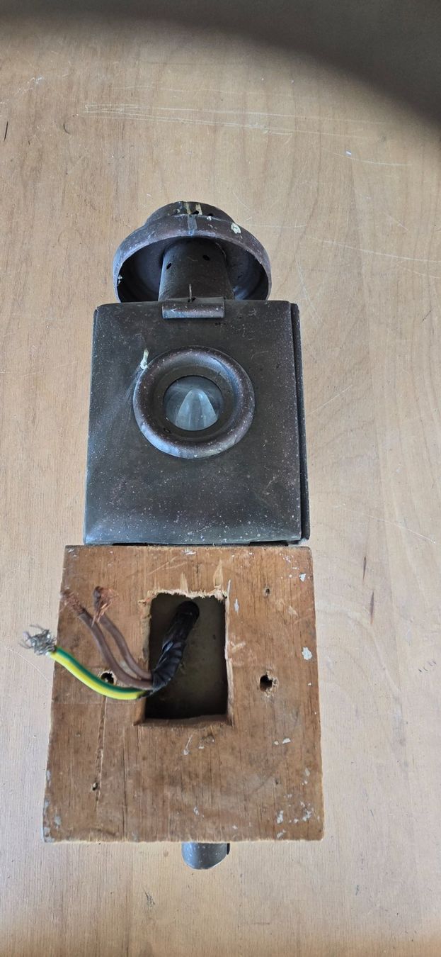 SBB/CFF/FFS Lampade: Lampe aus Kupfer – Usato da Gansingen venduto da MUK08 2