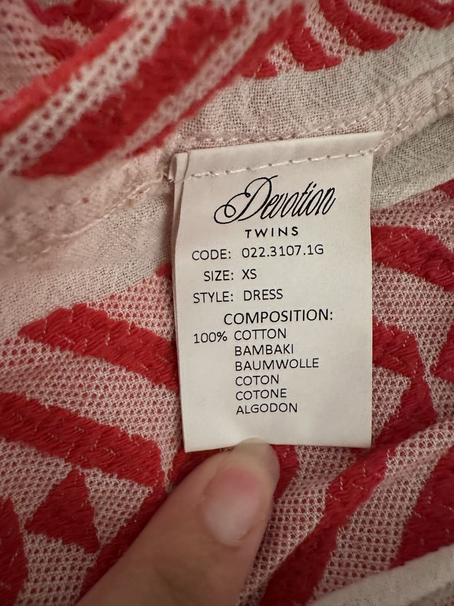 Devotion Vestiti: Devotion TWINS Kleid rot-weiss Grösse XS Baumwolle – Nuovo (secondo la descrizione) da Berikon venduto da sar_9zg5 3
