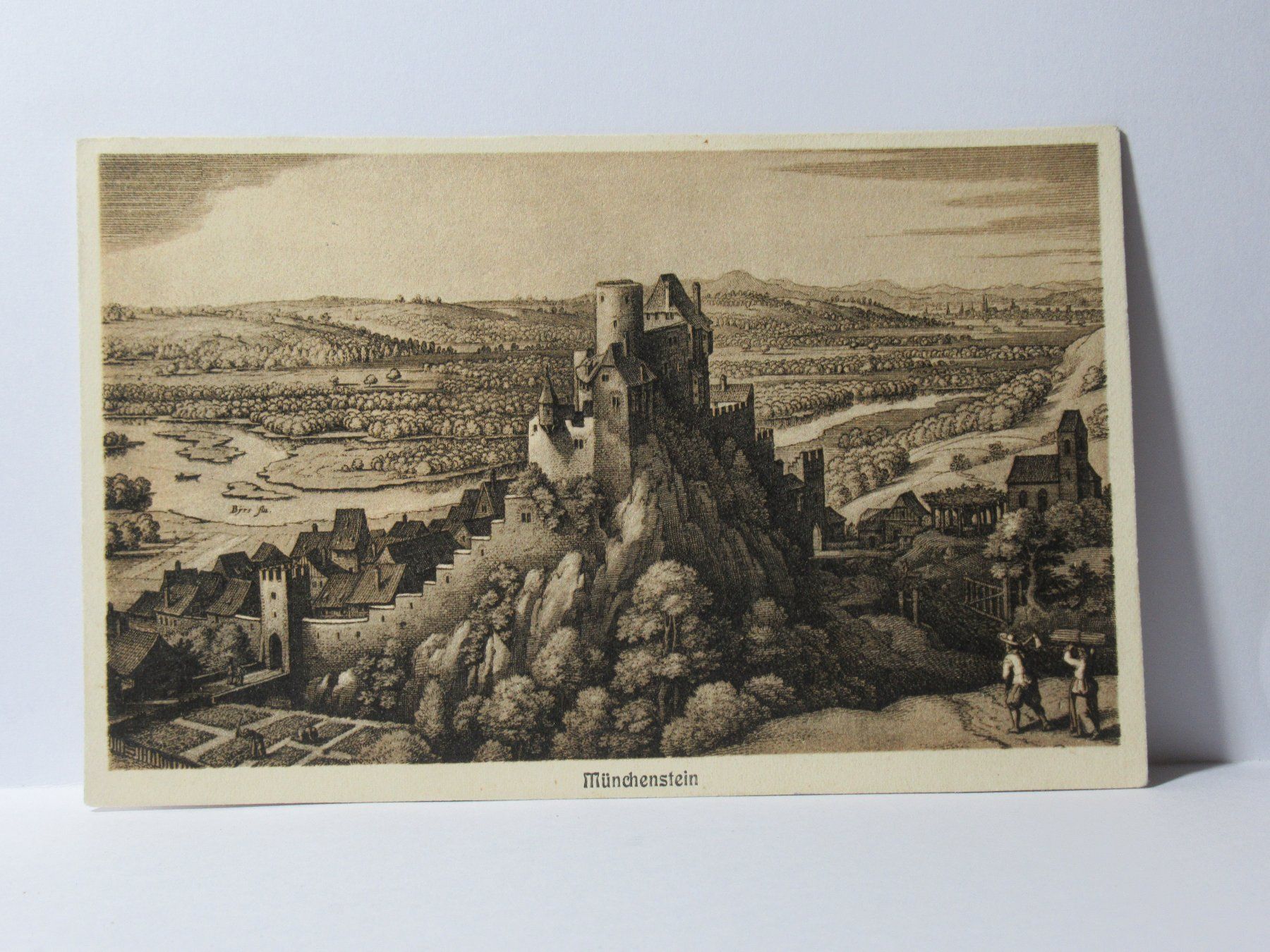Ansichtskarten: Münchenstein , Zeichnung – Neu (gemäss Beschreibung) aus Grenchen von Bluemchen1900