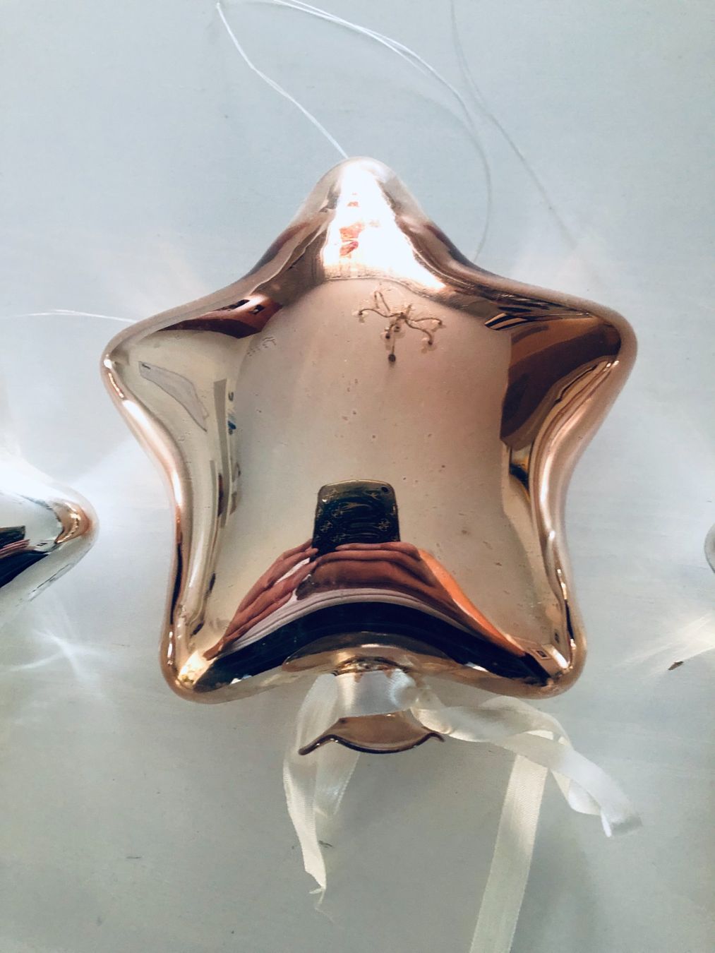 Tutte le decorazioni: 4x Glas Sterne Silber & Rosa – Usato da Arlesheim venduto da OmnIa55 8