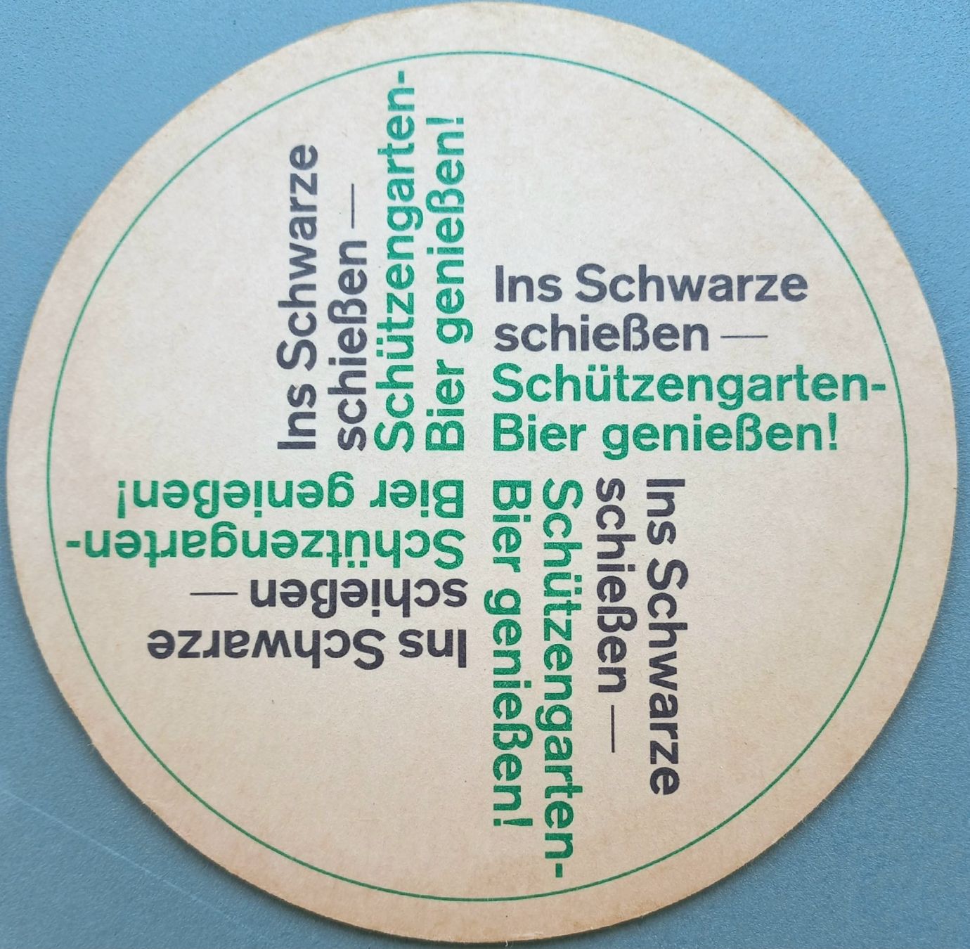 Sottobicchieri: Bierdeckel - Schützengarten - CH – Usato da Niederuzwil venduto da lubimaja 1