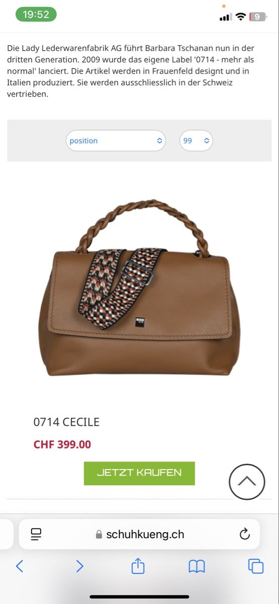 Taschen für Damen: Wunderschöne Tasche von 0714 – Neu (gemäss Beschreibung) aus Sarmenstorf von Judy66 4
